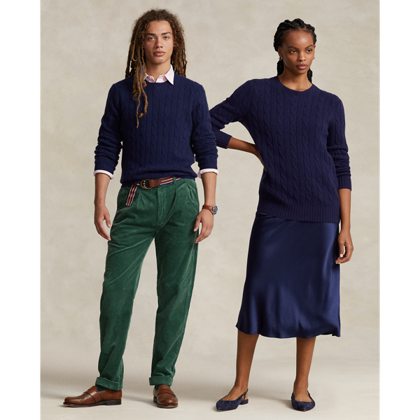 The Iconic Cable-Knit Cashmere Jumper Polo Ralph Lauren 1