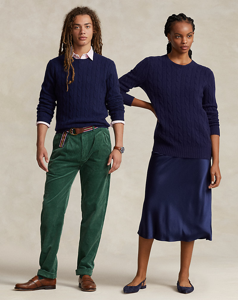 The Iconic Cable-Knit Cashmere Sweater Polo Ralph Lauren 1