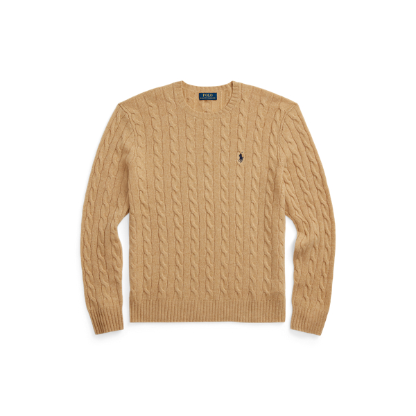 Polo Ralph Lauren Cable-Knit Wool-Cashmere Sweater