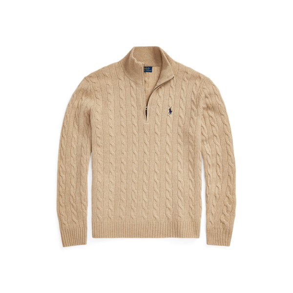 Polo Ralph Lauren Cable-Knit Wool-Cashmere Sweater
