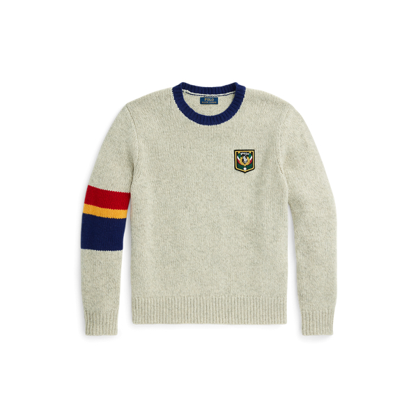 90s Polo Ralph Lauren Crest Wool Sweater 