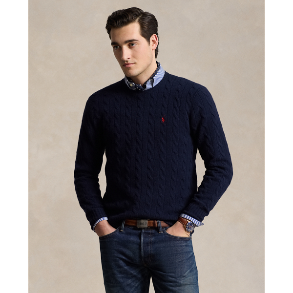Cable-Knit Wool-Cashmere Jumper Polo Ralph Lauren 1