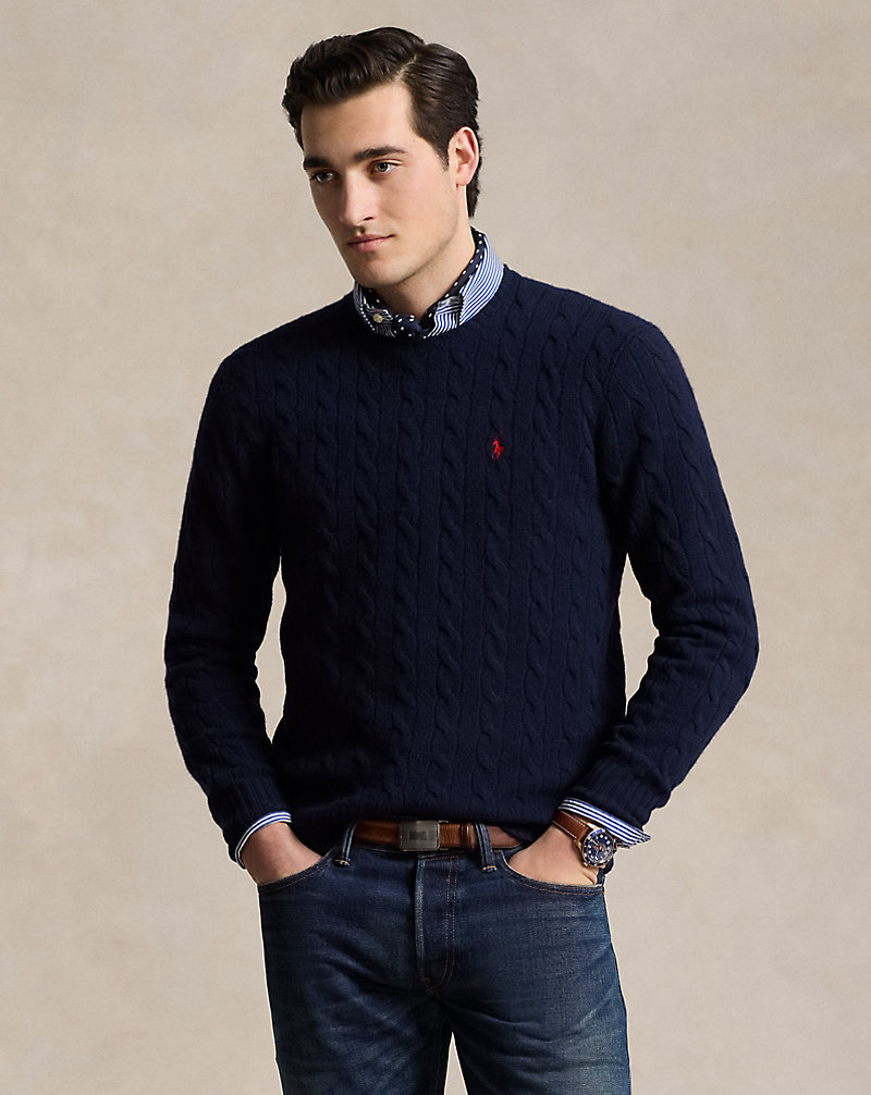 Cable-Knit Wool-Cashmere Jumper Polo Ralph Lauren 1