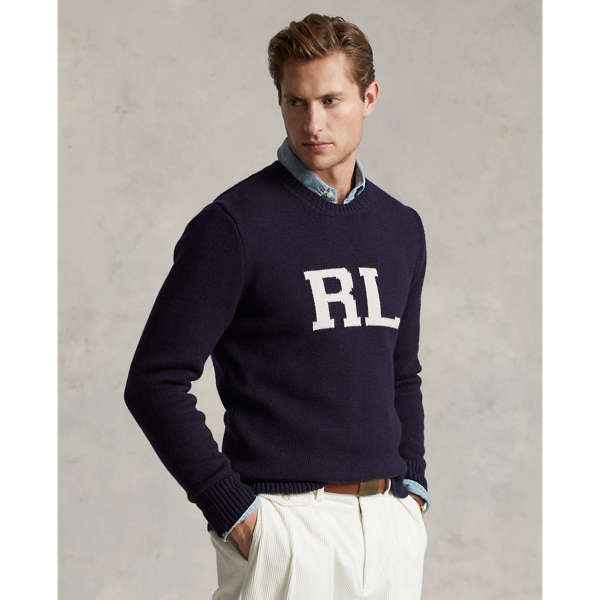 Monogram Wool Jumper Polo Ralph Lauren 1