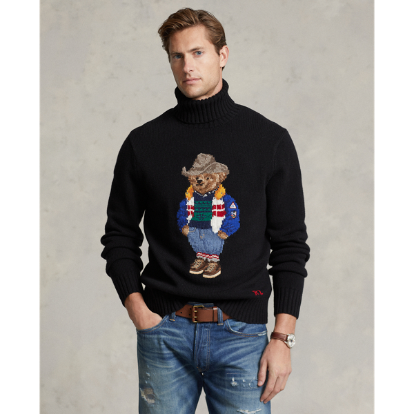 Polo Bear Roll Neck Jumper Polo Ralph Lauren 1