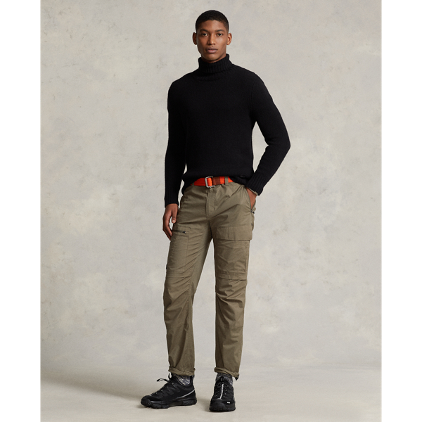 Panelled Stretch Cargo Trouser