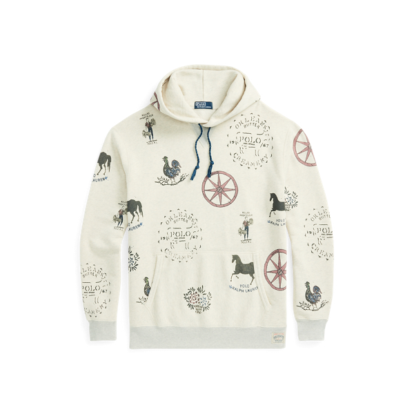 Polo ralph hotsell lauren graphic hoodie
