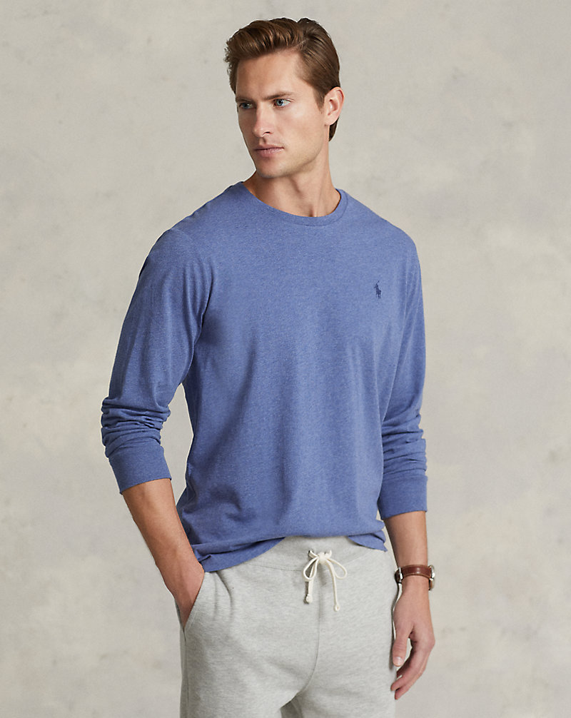Custom Slim Jersey Long-Sleeve T-Shirt Polo Ralph Lauren 1