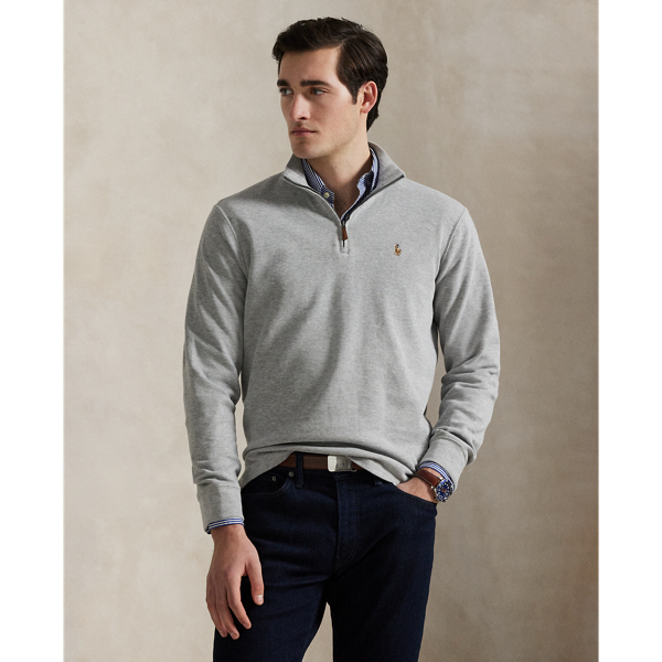 Estate-Rib Quarter-Zip Pullover