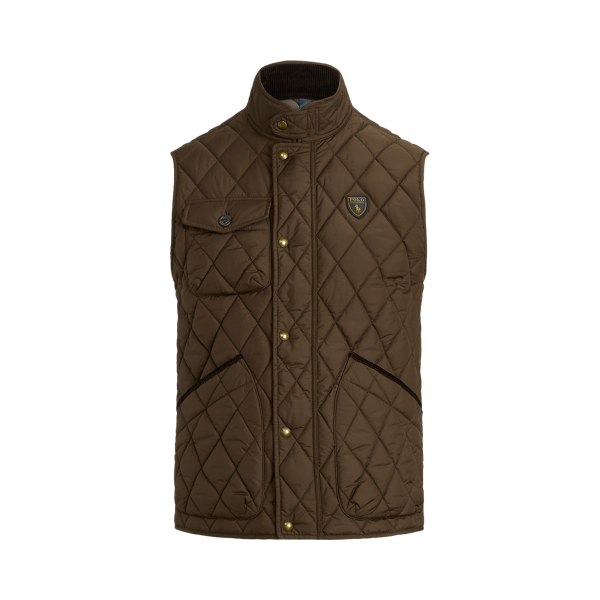 Ralph lauren men's outlet quilted vest