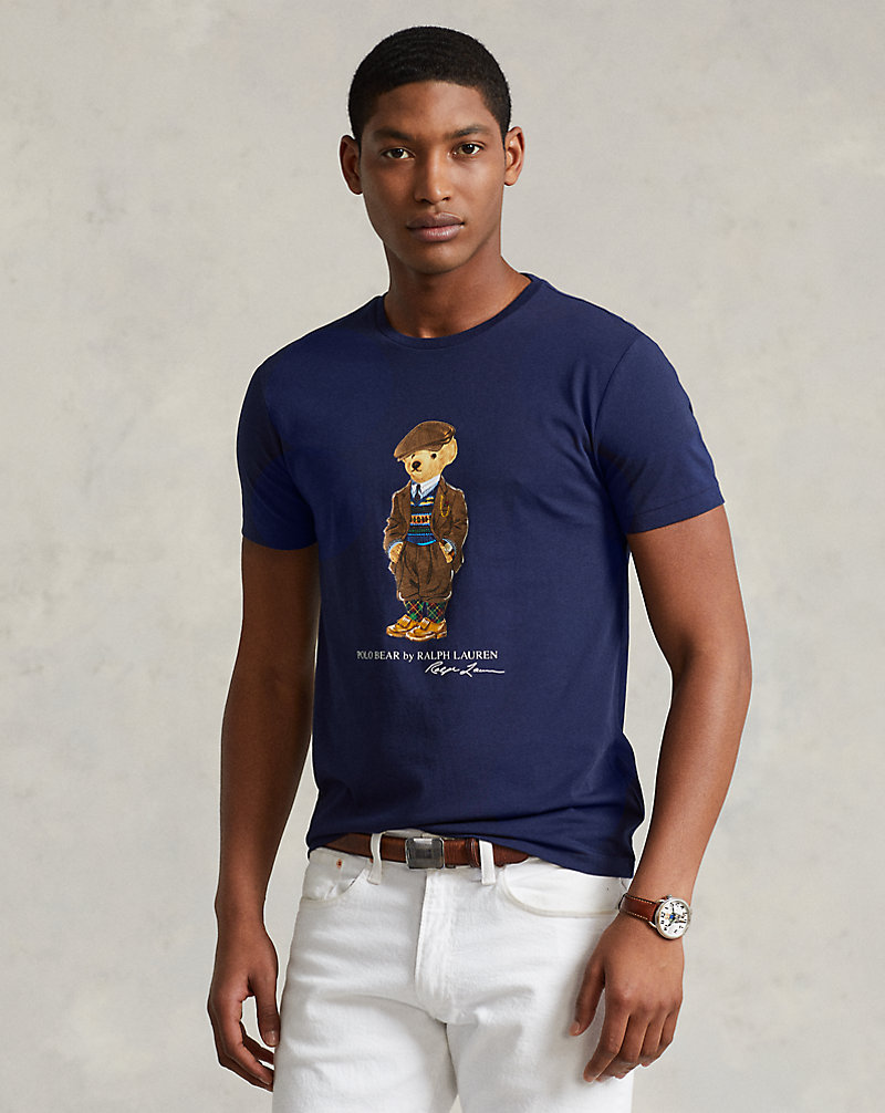 T-shirt Polo Bear Custom Slim Fit Polo Ralph Lauren 1
