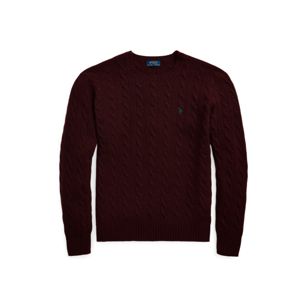 Polo Ralph Lauren Cable-Knit Wool-Cashmere Sweater