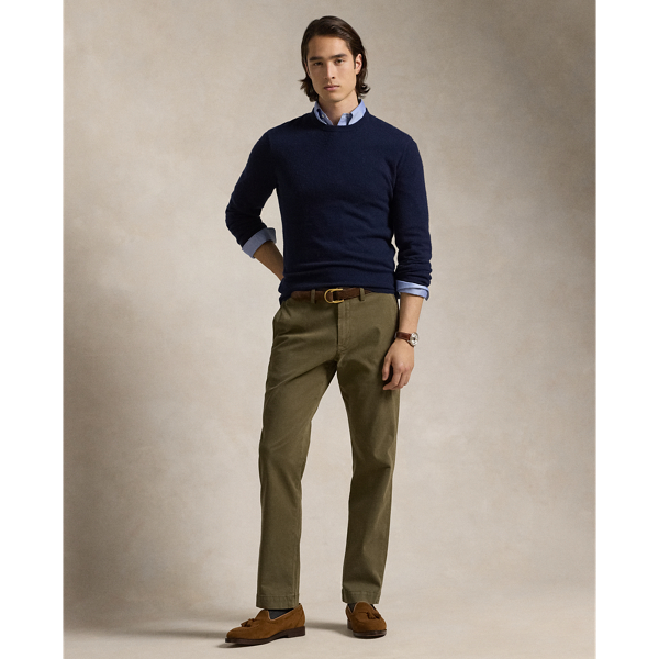 Stretch Straight Fit Chino Trouser