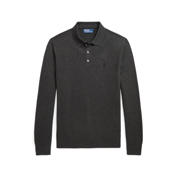 polo shirt dark gray