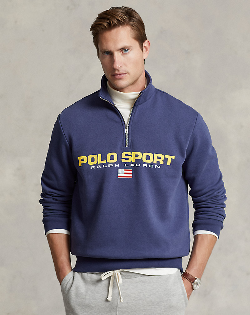 Sweat Polo Sport demi-zippé en molleton Polo Ralph Lauren 1