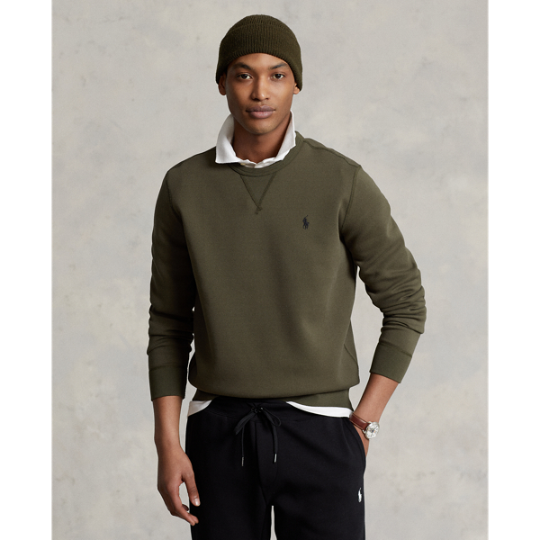 Marled Double-Knit Sweatshirt