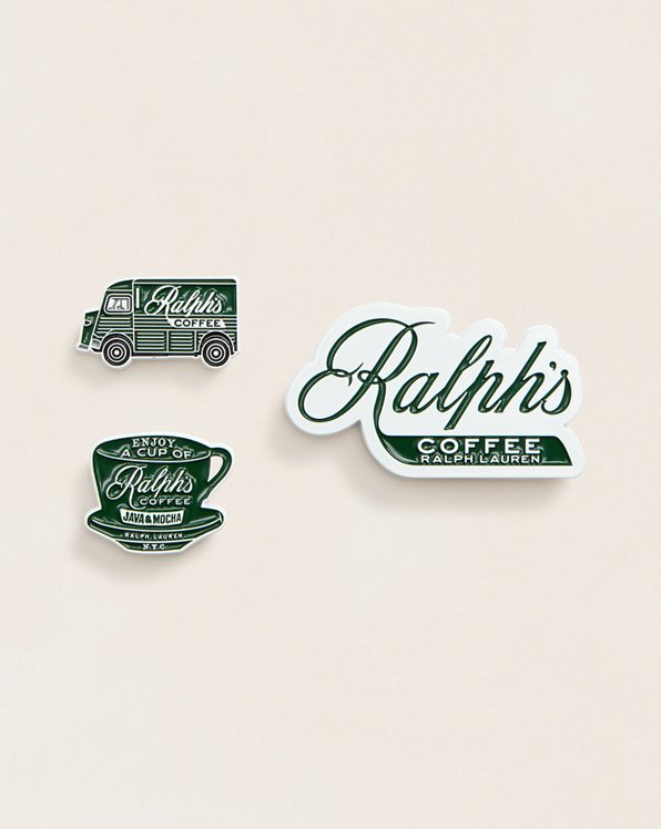 Ralph&#39;s Coffee Logo Pin Set