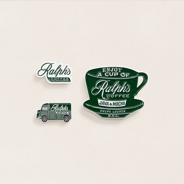 Ralph's Coffee Cup Pin Set