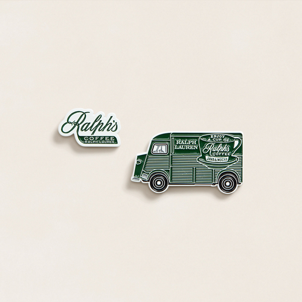 Ralph's Coffee Truck Pin Set