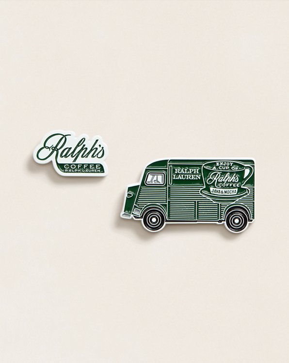 Ralph's Coffee Truck Pin Set