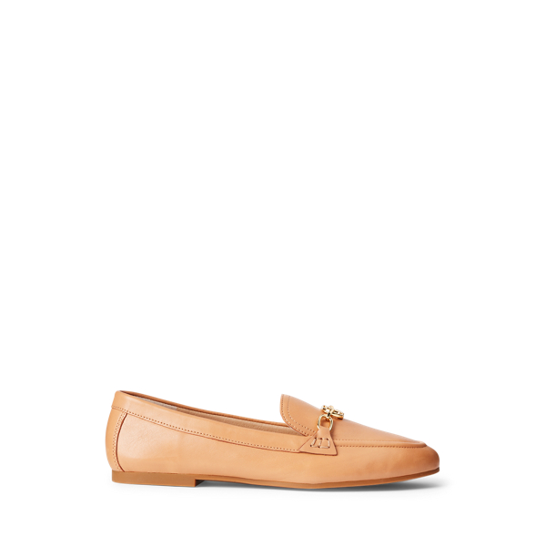 Mocassins em pele de napa Averi