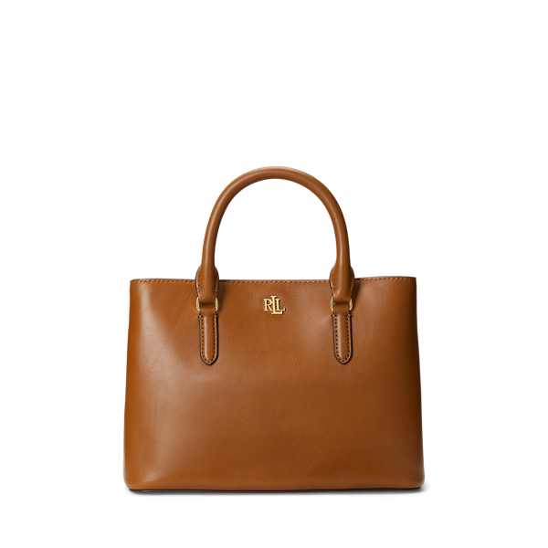 Lauren Ralph Lauren Small Marcy Leather Satchel