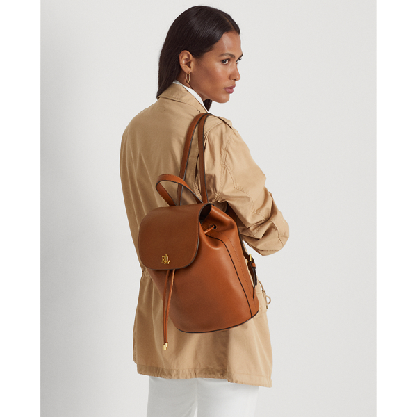 Leather Medium Winny Backpack for Women Ralph Lauren UK