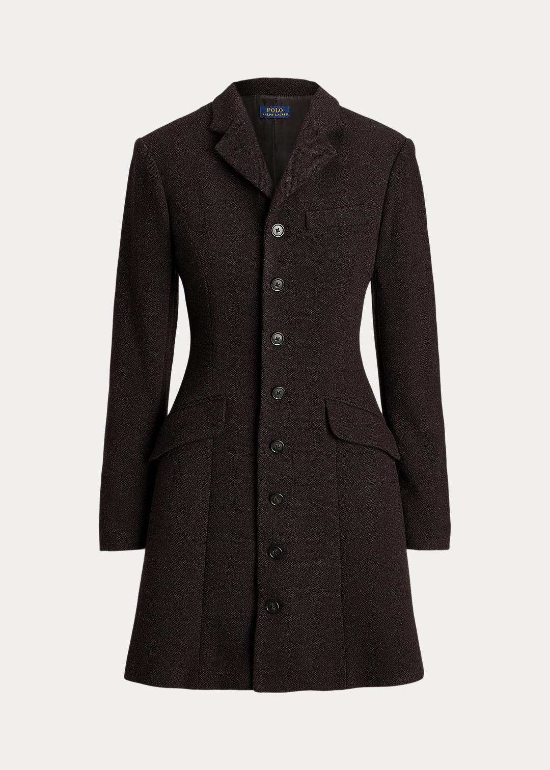 Tweed Fit-and-Flare Coat