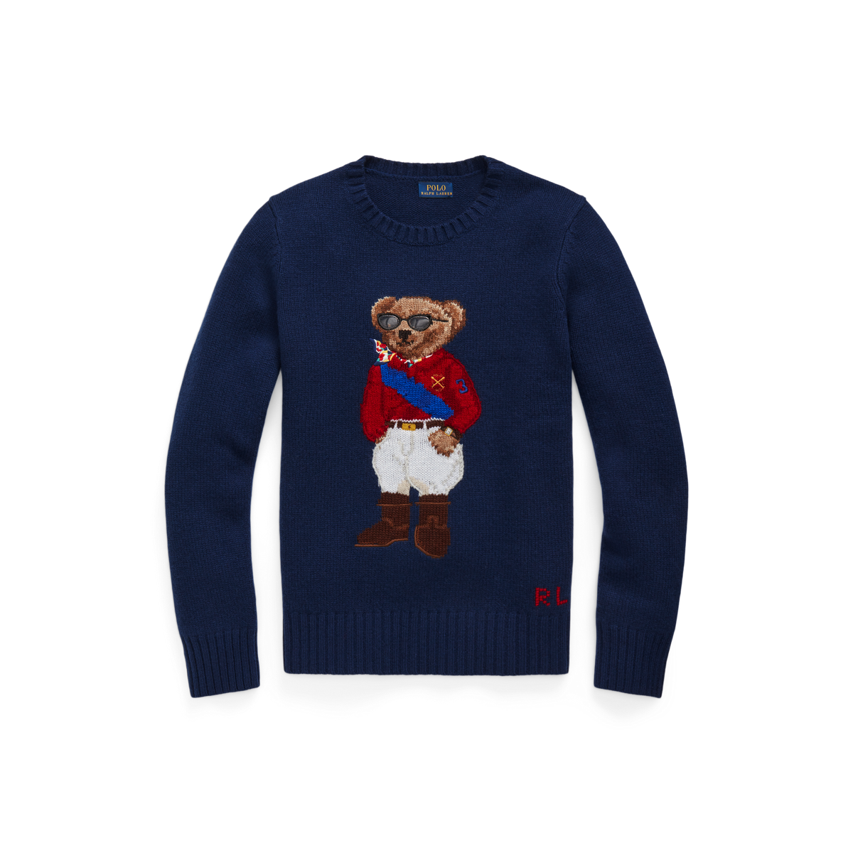 Jockey Polo Bear Wool Cashmere Sweater