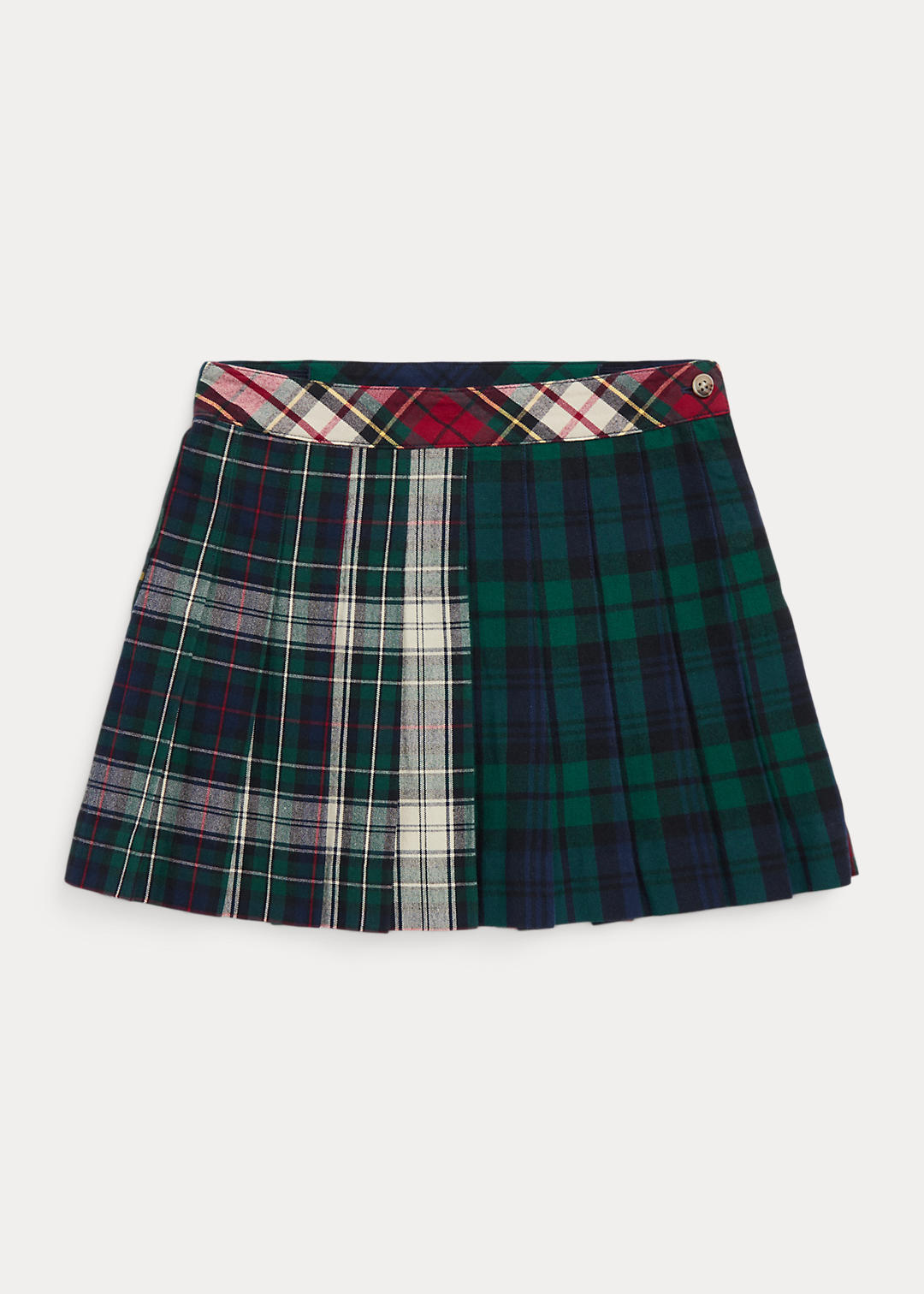 Plaid Oxford Skirt