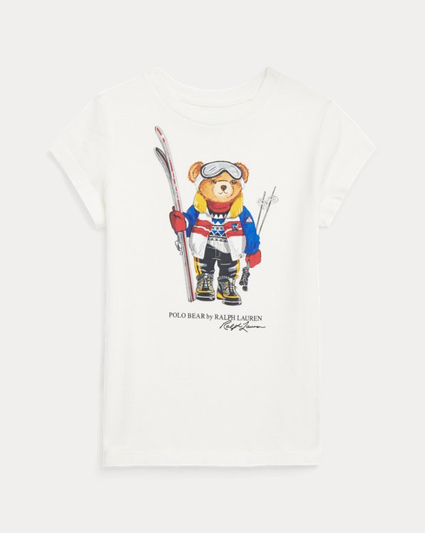 T-shirt Polo Bear en jersey de coton