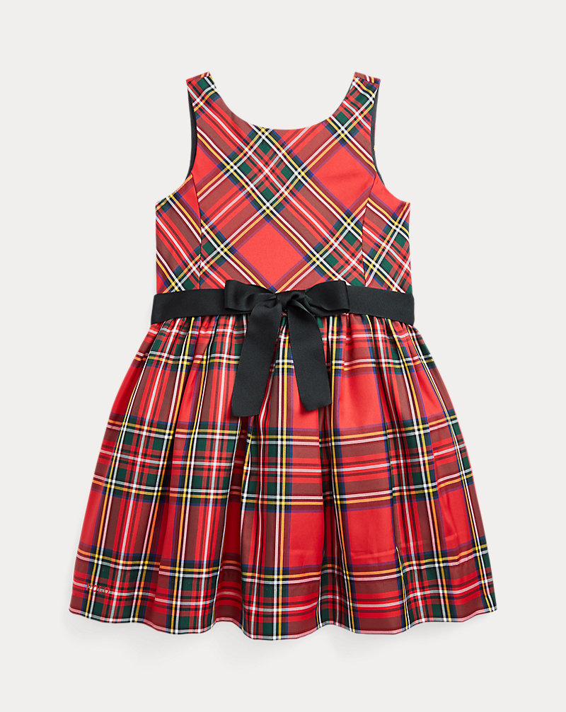 Plaid Fit-and-Flare Dress Girls 2-6x 1