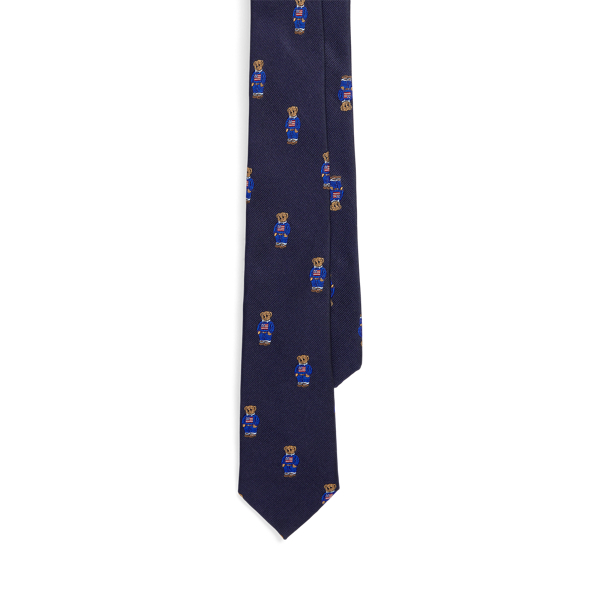 Polo Bear Silk Twill Tie BOYS 6-14 YEARS 1