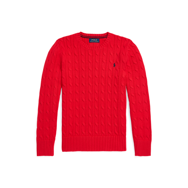 Cable-Knit Cotton Jumper