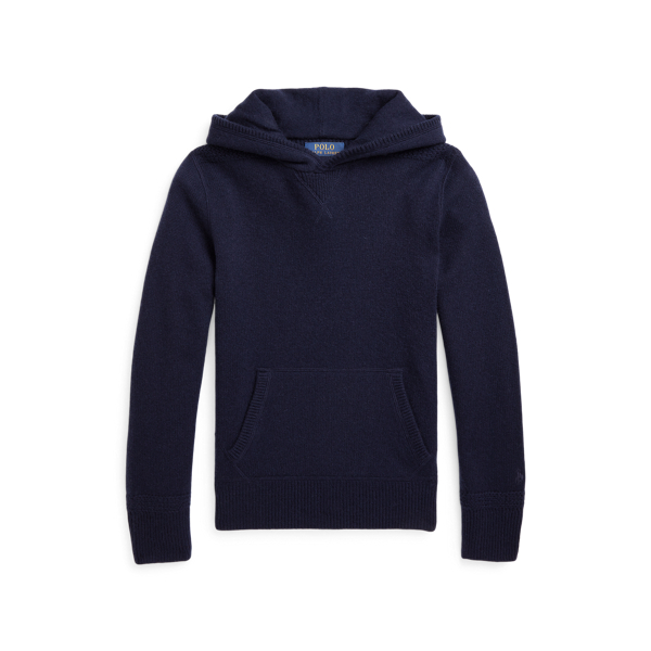 Pull à capuche en cachemire lavable