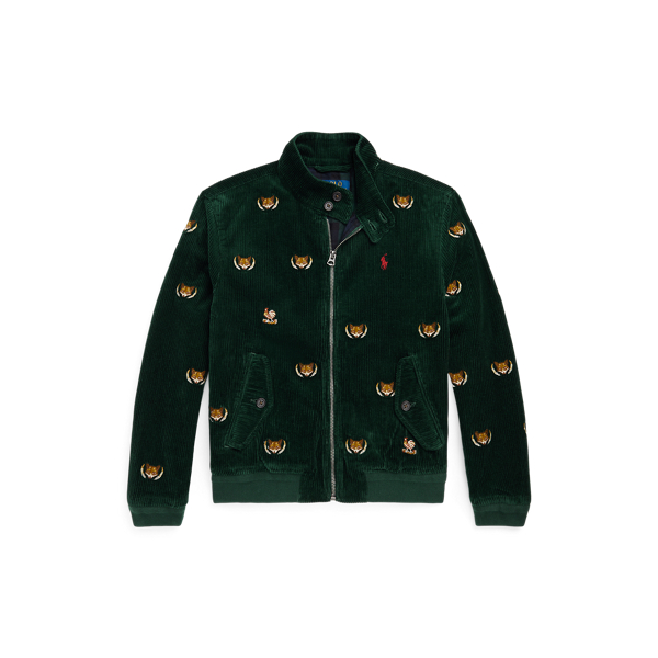 Polo ralph lauren embroidered corduroy jacket sale