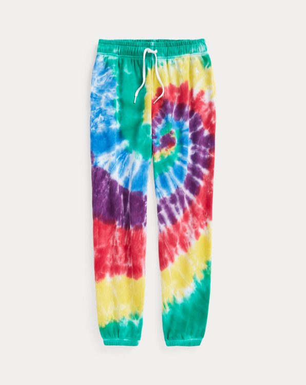 Tie-Dye French Terry Jogging Bottoms
