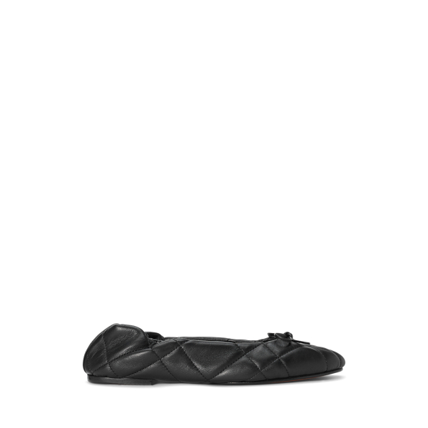 Quilted Lambskin Ballet Flat Polo Ralph Lauren 1