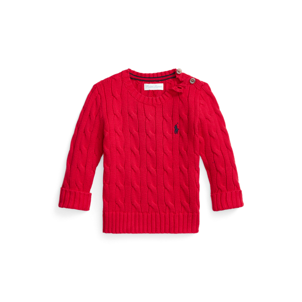 Cable-Knit Cotton Jumper