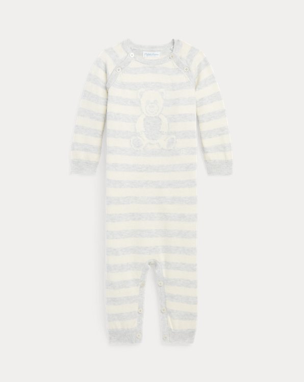 Bear Cotton Sweater Coverall