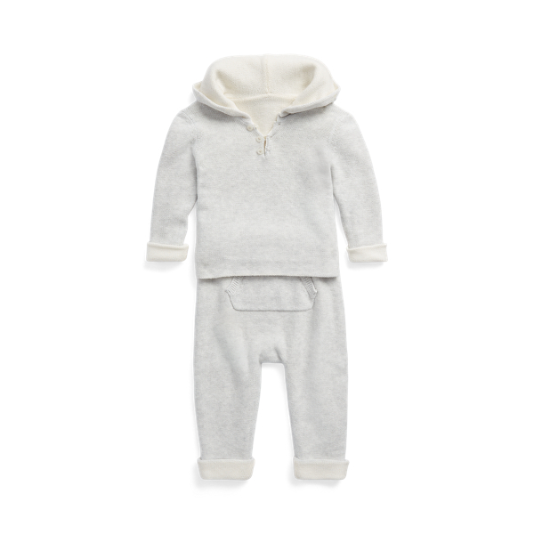Polo Ralph Lauren Reversible Cotton Sweater Set