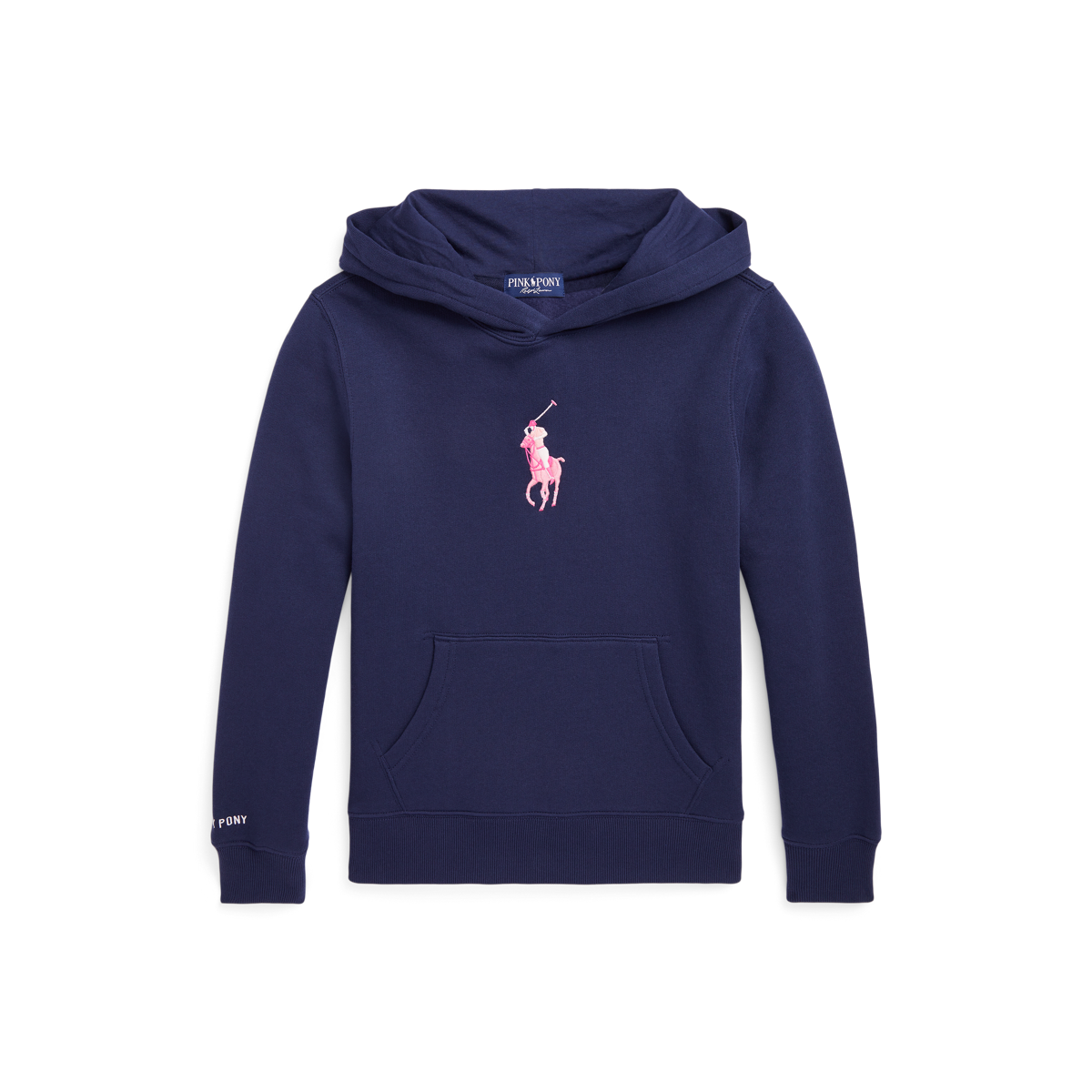 Pink ralph lauren hoodie 2025