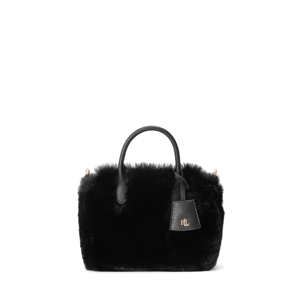 Faux-Fur u0026 Leather Small Tyler Tote for Women | Ralph Lauren® CH