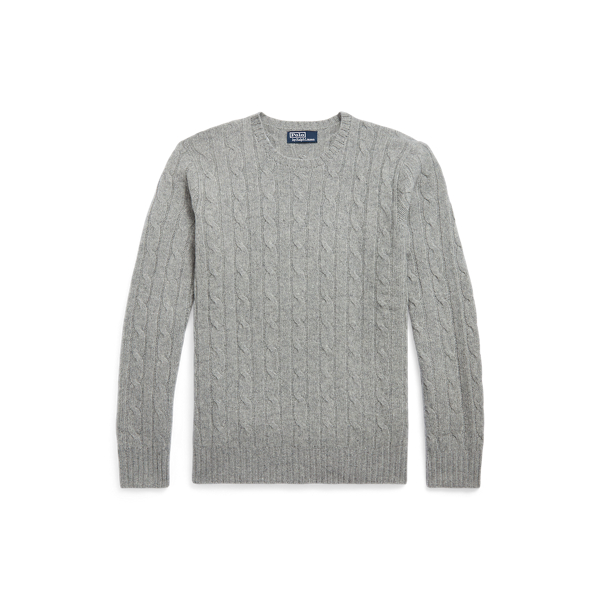 Cashmere cable deals knit jumper