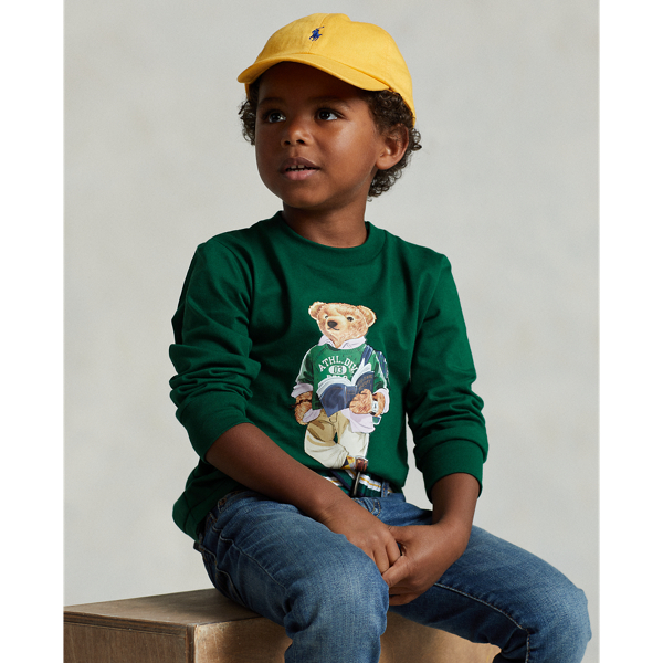 Polo Bear Cotton Long-Sleeve T-shirt BOYS 1.5–6 YEARS 1