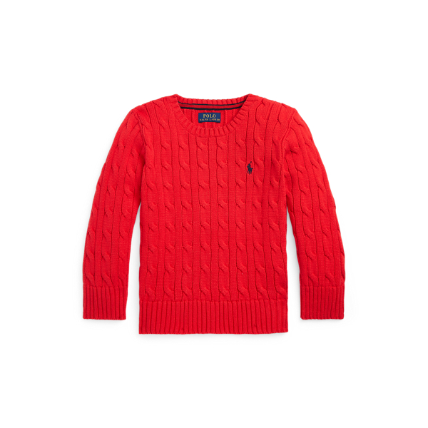 Cable-Knit Cotton Jumper