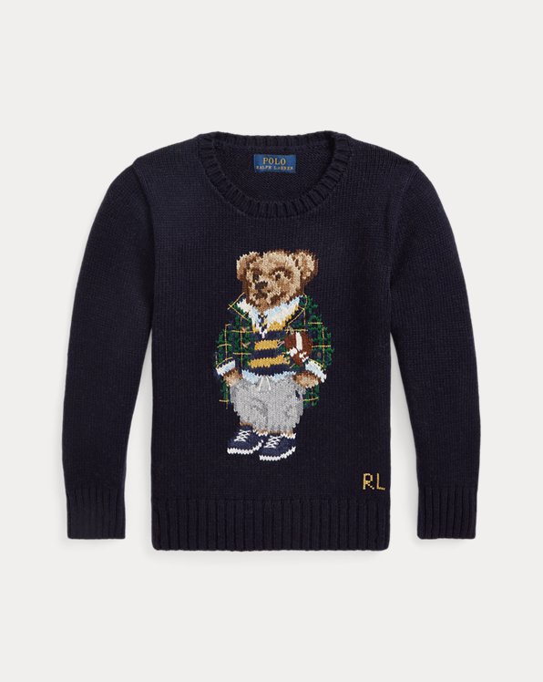 Pull Polo Bear en coton