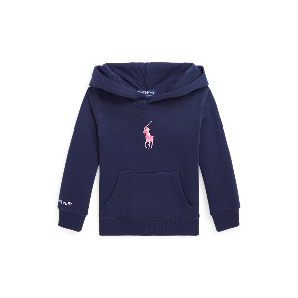 Fleece-Kapuzenshirt mit Pink Pony JUNGEN 1,5- 6 / MÄDCHEN 1,5-6,5 1