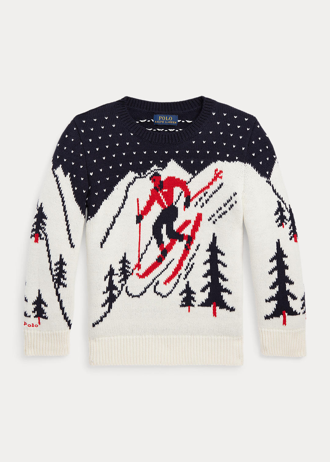 Skier Cotton-Blend Sweater