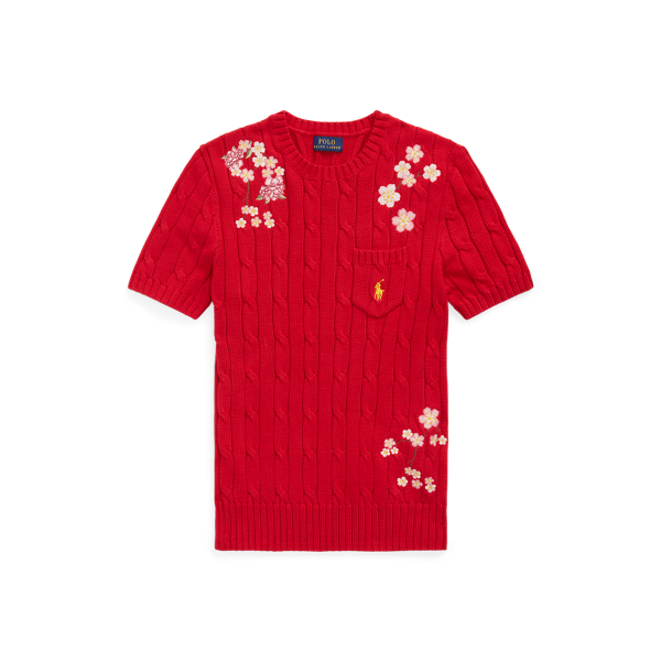 Polo ralph lauren sales short sleeve sweater